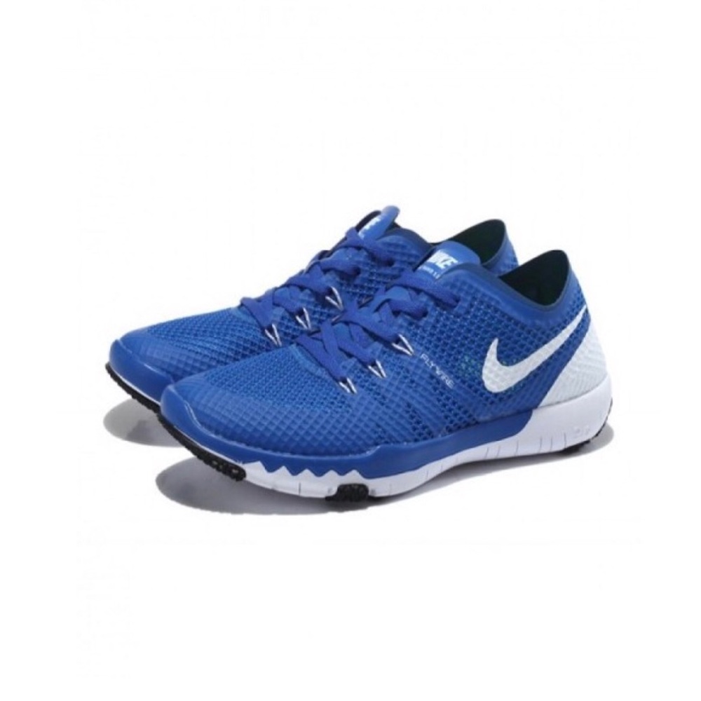 Nike Mens Free 5.0 Flywire Blue Training Running